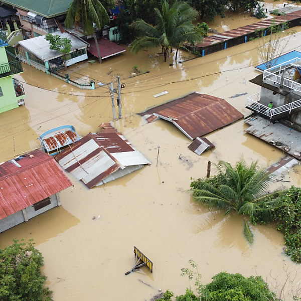 7 Tote wegen Erdrutsch nach Taifun auf den Philippinen