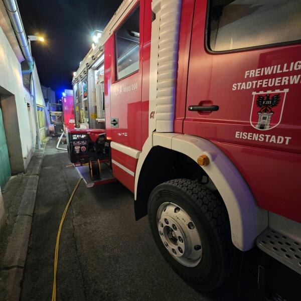 2 Tote bei Haus-Brand in Eisenstadt