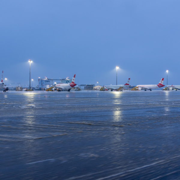 Probleme wegen dem Glatteis in Österreich