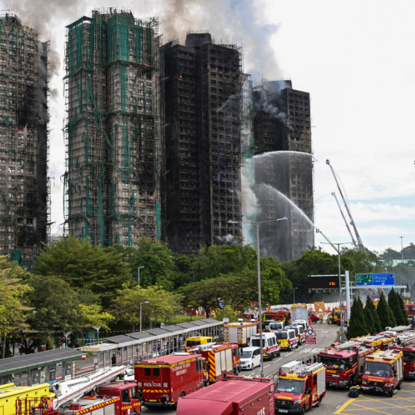Mindestens 55 Menschen starben bei Großbrand in Hongkong