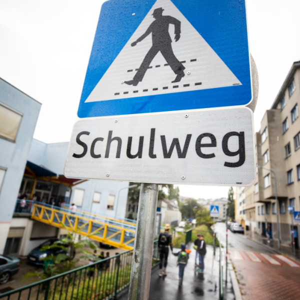 Schulweg soll mit Kindern geübt werden