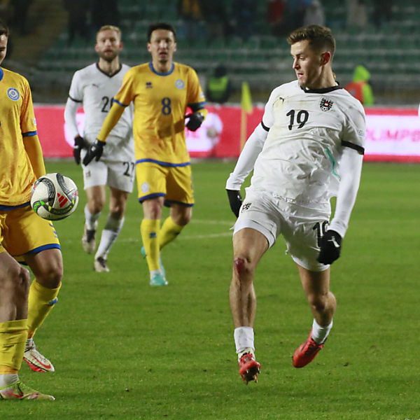 Fußball: Österreich gewinnt gegen Kasachstan 2:0