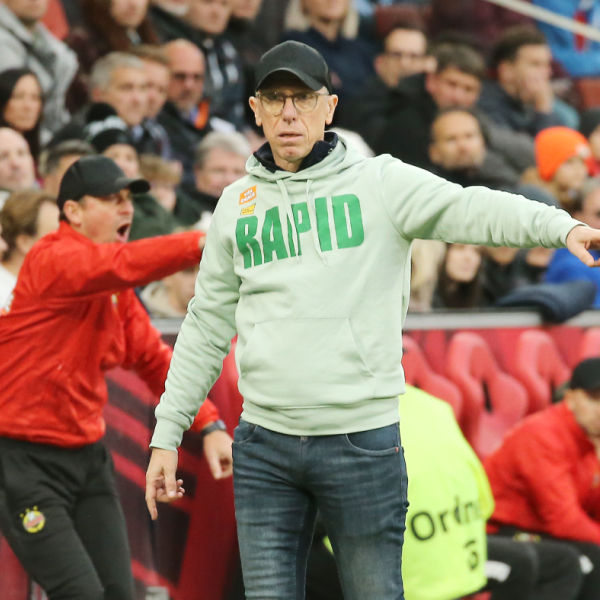 Rapid entließ Trainer Peter Stöger