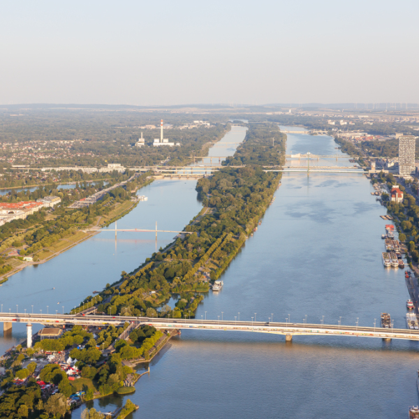 Fund von Wasserleiche in Neuer Donau in Wien