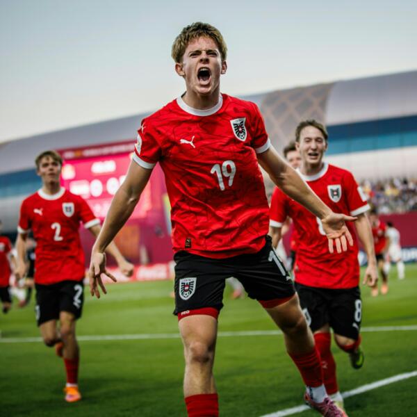 WM-Finale für österreichisches U17-Fußball-Team