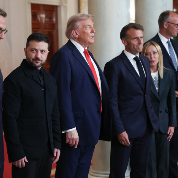 Trump traf Selenskyj und europäische Politiker